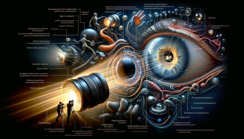 How the eyes works step by step