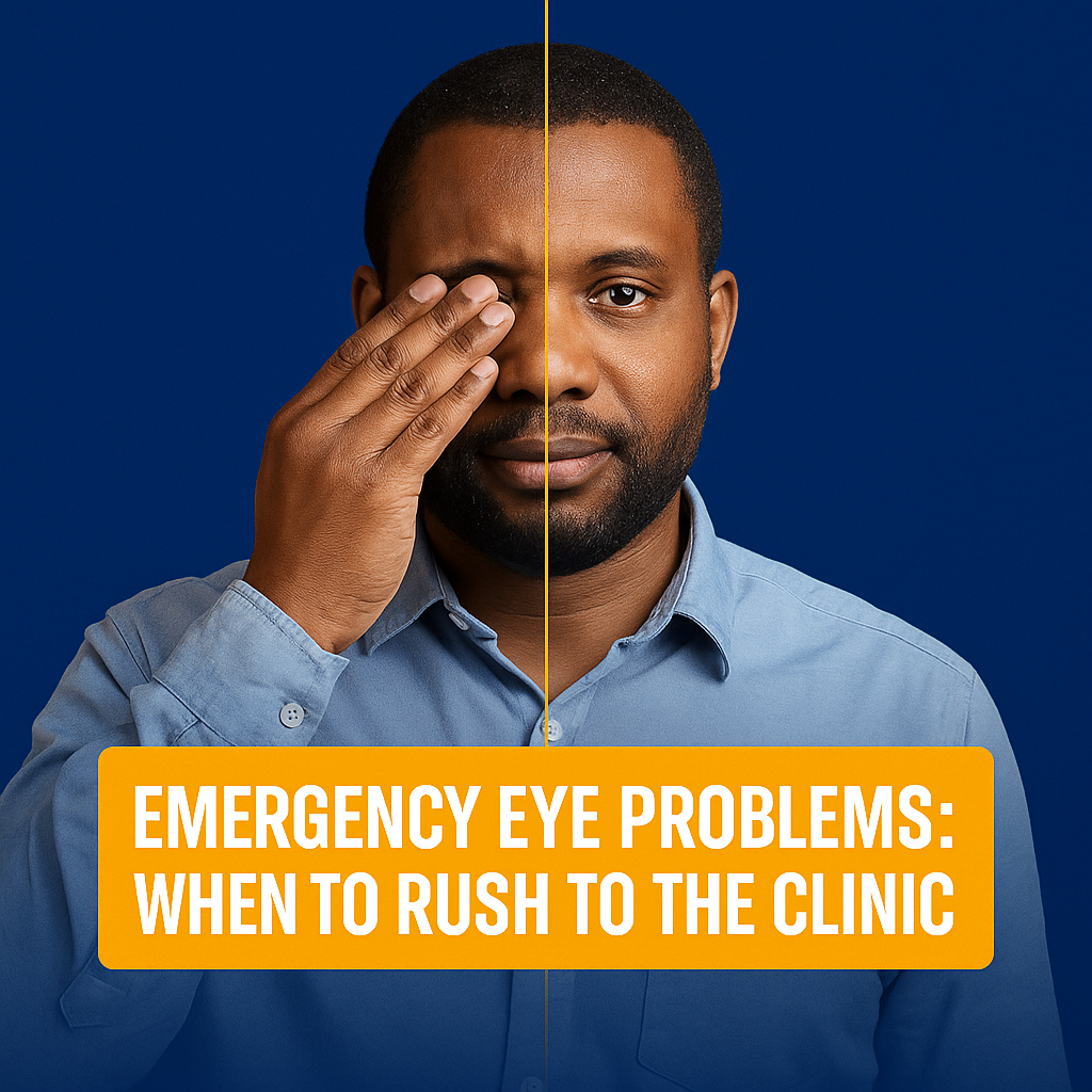 Emergency Eye Problems: When to Rush to the Clinic