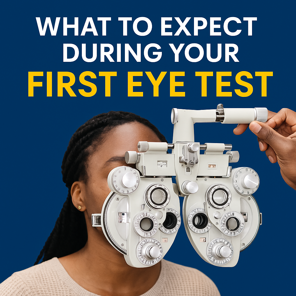 What to Expect During Your First Eye Test