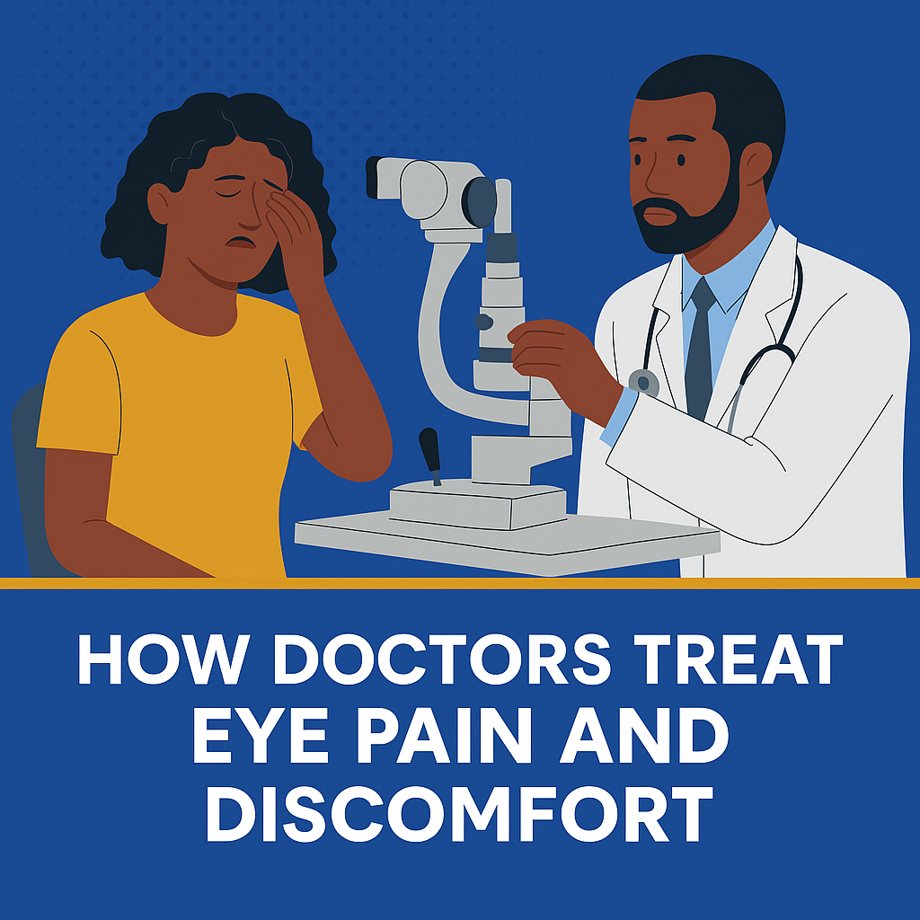 How Doctors Treat Eye Pain and Discomfort