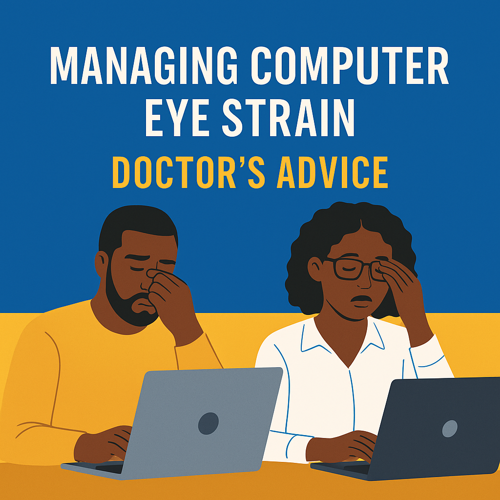 Managing Computer Eye Strain Doctor’s Advice